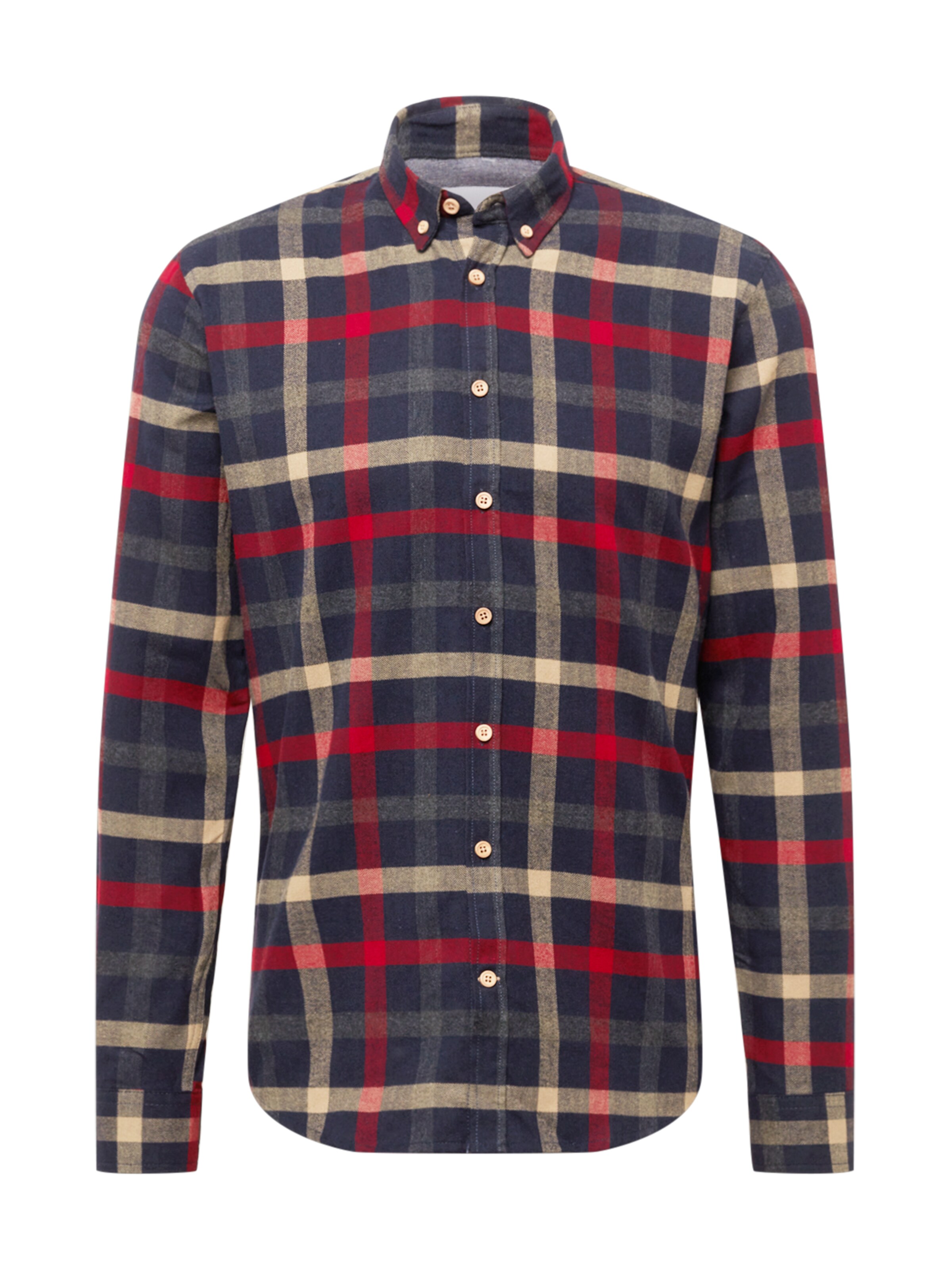 Kronstadt Regular Fit Paita 'Dean' värissä sininen: etupuoli