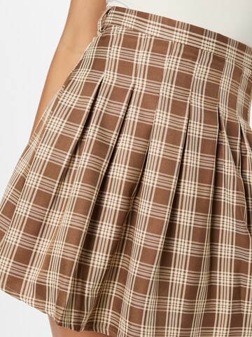 Daisy Street Skirt in Brown