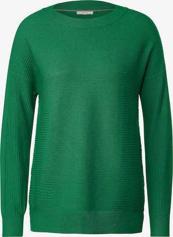 CECIL Sweater in Green: front