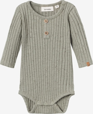 Lil'Atelier Rompertje/body in Groen: voorkant