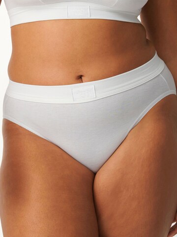 SLOGGI - Cueca ' Double Comfort ' em branco