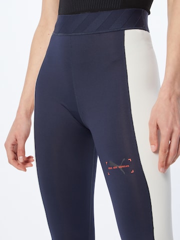 PUMA Skinny Workout Pants in Blue