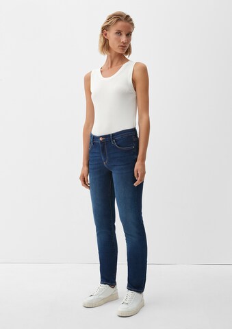 s.Oliver - Slimfit Vaquero 'Betsy' en azul