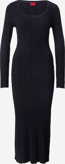 HUGO Pletena haljina 'Sarphetilk' u crna, Pregled proizvoda