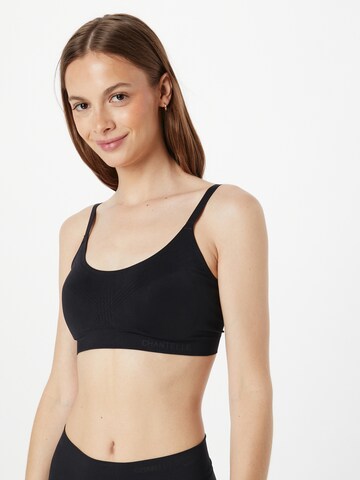 Bustier Soutien-gorge Chantelle en noir : devant