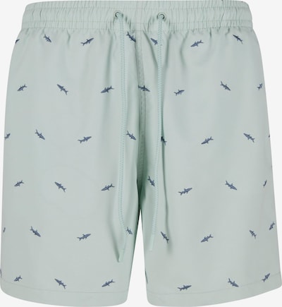 Urban Classics Uimashortsit värissä laivastonsininen / minttu, Tuotenäkymä