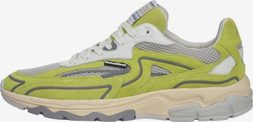 Floris van Bommel Sneakers laag 'DE REZER 02' in Groen: voorkant