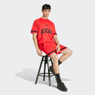 ADIDAS SPORTSWEAR Performance shirt 'Seasonal Essentials' in Red