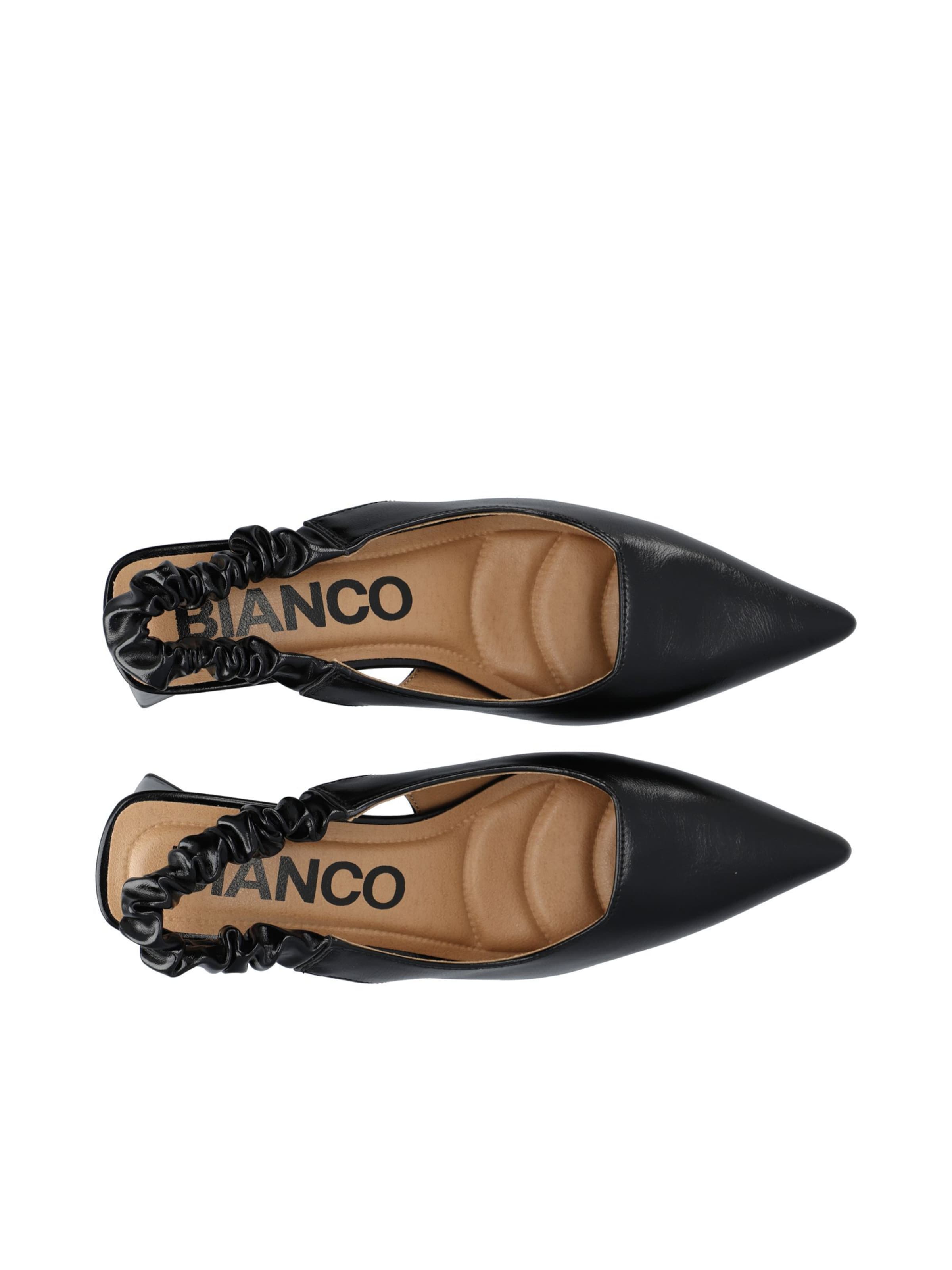 Bianco - Zapatos destalonado en negro
