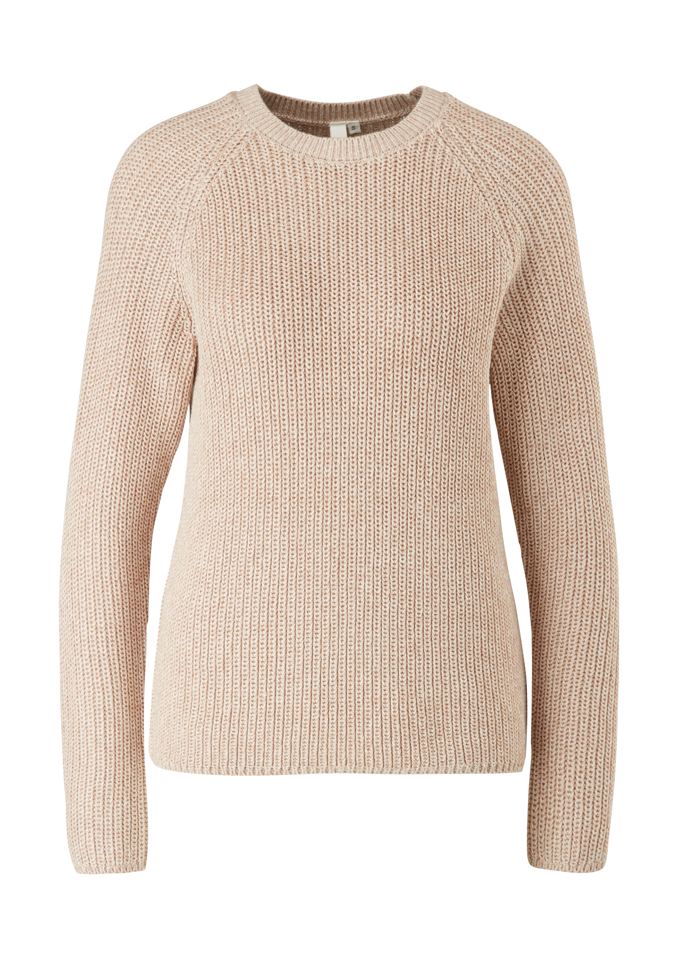 QS Pullover in Beige: Vorderseite