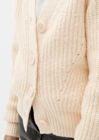 s.Oliver Knit Cardigan in Beige