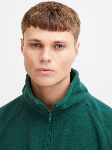 !Solid Sweater 'IBRAHIM' in Green
