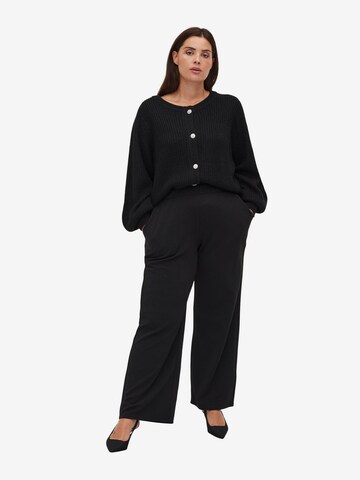 Zizzi Loose fit Pants 'EADELYN' in Black: front