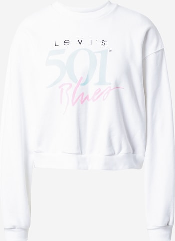 LEVI'S ® Sweatshirt 'Graphic Vintage Crew' in White: front