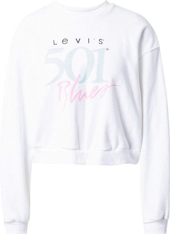 LEVI'S Sweatshirt 'GRAPHIC VINTAGE CREW NEUTRALS' in Weiß