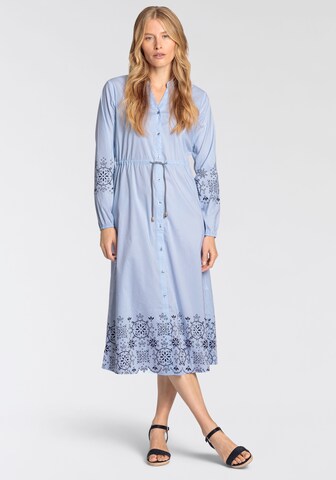 DELMAO Kleid in Blau