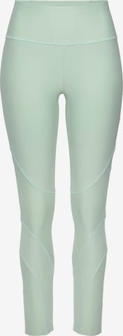 Skinny Pantaloni sportivi di LASCANA ACTIVE in verde: frontale