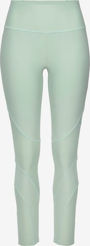 LASCANA ACTIVE - Skinny Pantalón deportivo en verde: frente