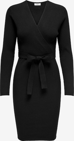 JDY Knitted dress 'MOLLY' in Black: front