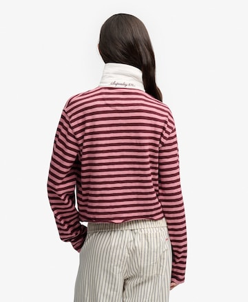 Superdry & Co Shirt 'Athletic Essentials' in Rood