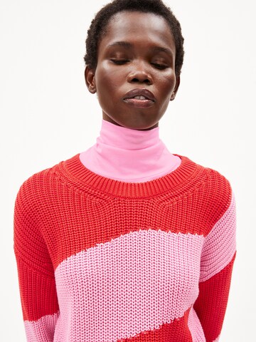 ARMEDANGELS Sweater 'Nurias' in Pink