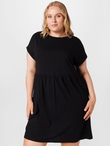 Tom Tailor Women + Kleid in Schwarz: predná strana