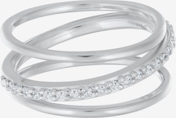 Bague ELLI en argent : devant