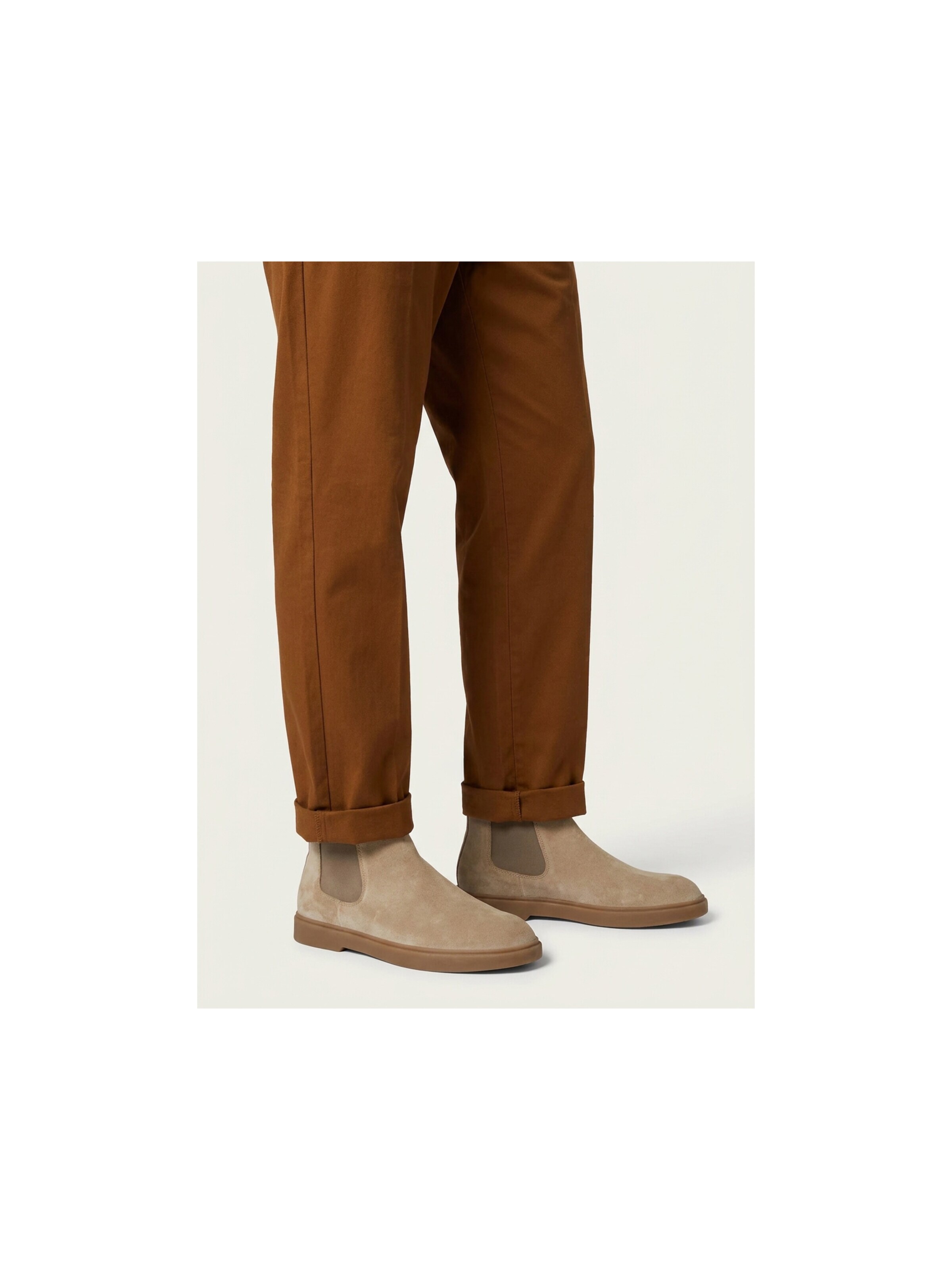 BLACKSTONE Chelsea boots 'PAVE DEAN' i beige
