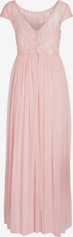 VILA Abendkleid in Pink