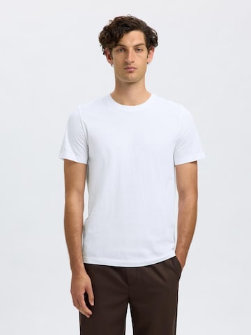 SELECTED HOMME Shirt in White: front