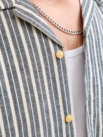 R.D.D. ROYAL DENIM DIVISION - Ajuste confortable Camisa 'Popelin' en gris