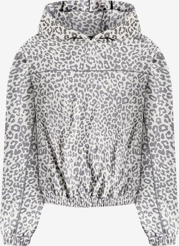 Veste de survêtement Smilodox en gris : devant