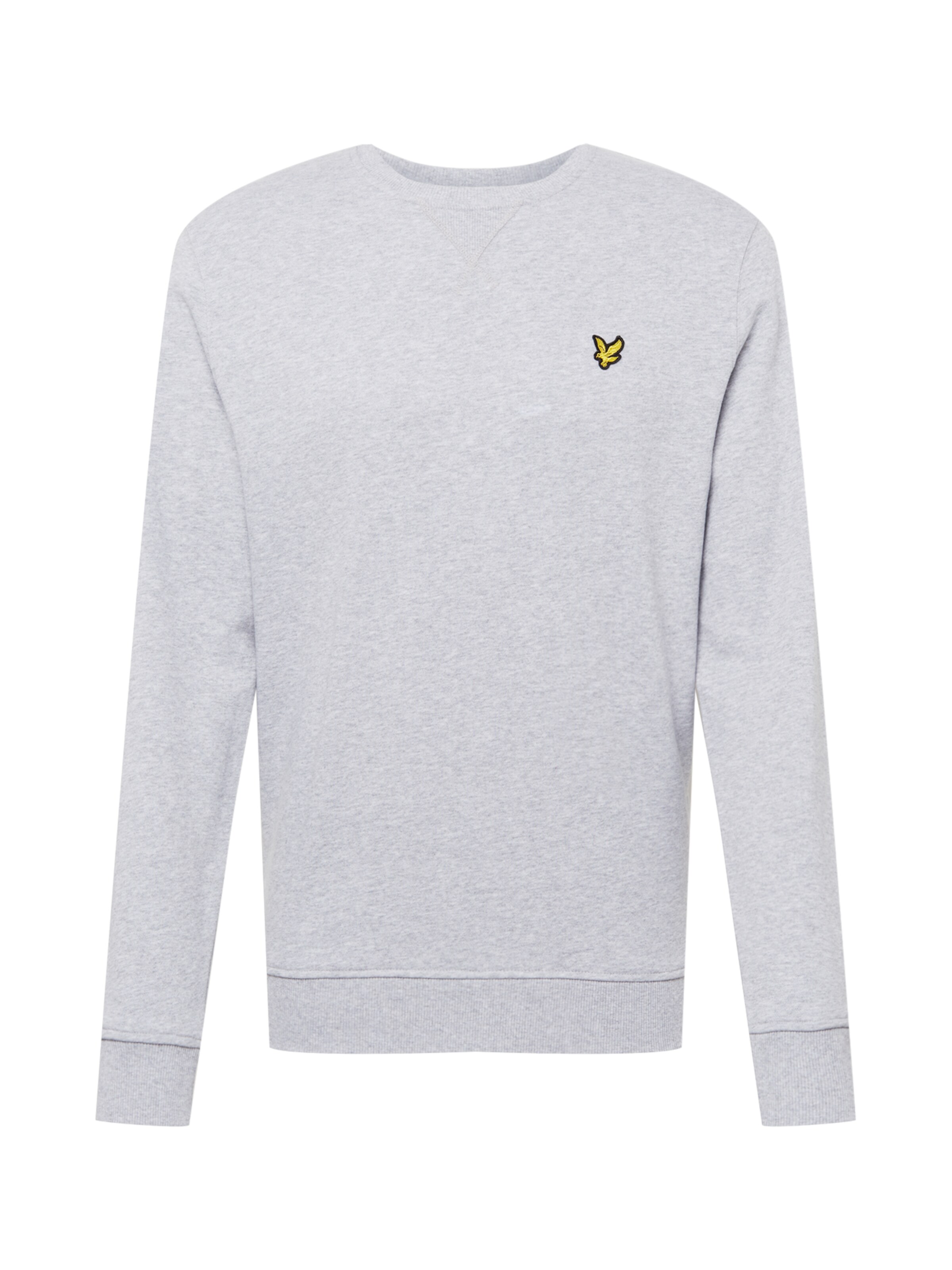 Pull-over Lyle & Scott en gris : devant