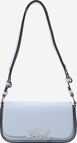 Sac à bandoulière Karl Lagerfeld en bleu : devant