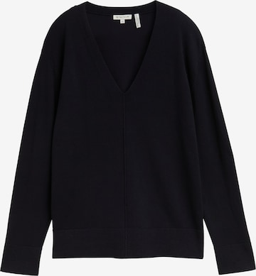 Pull-over TOM TAILOR en noir : devant