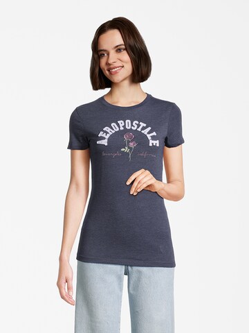 AÉROPOSTALE - Camiseta en azul: frente