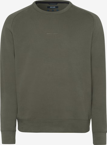 PIERRE CARDIN Sweatshirt in Green: front