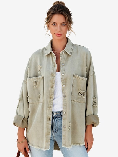 Yesfashion Übergangsjacke‌‌‌‌‌‌‌ in S in oliv, Produktansicht