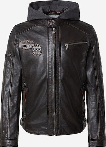 juoda Mauritius Demisezoninė striukė 'Dezimus': priekis