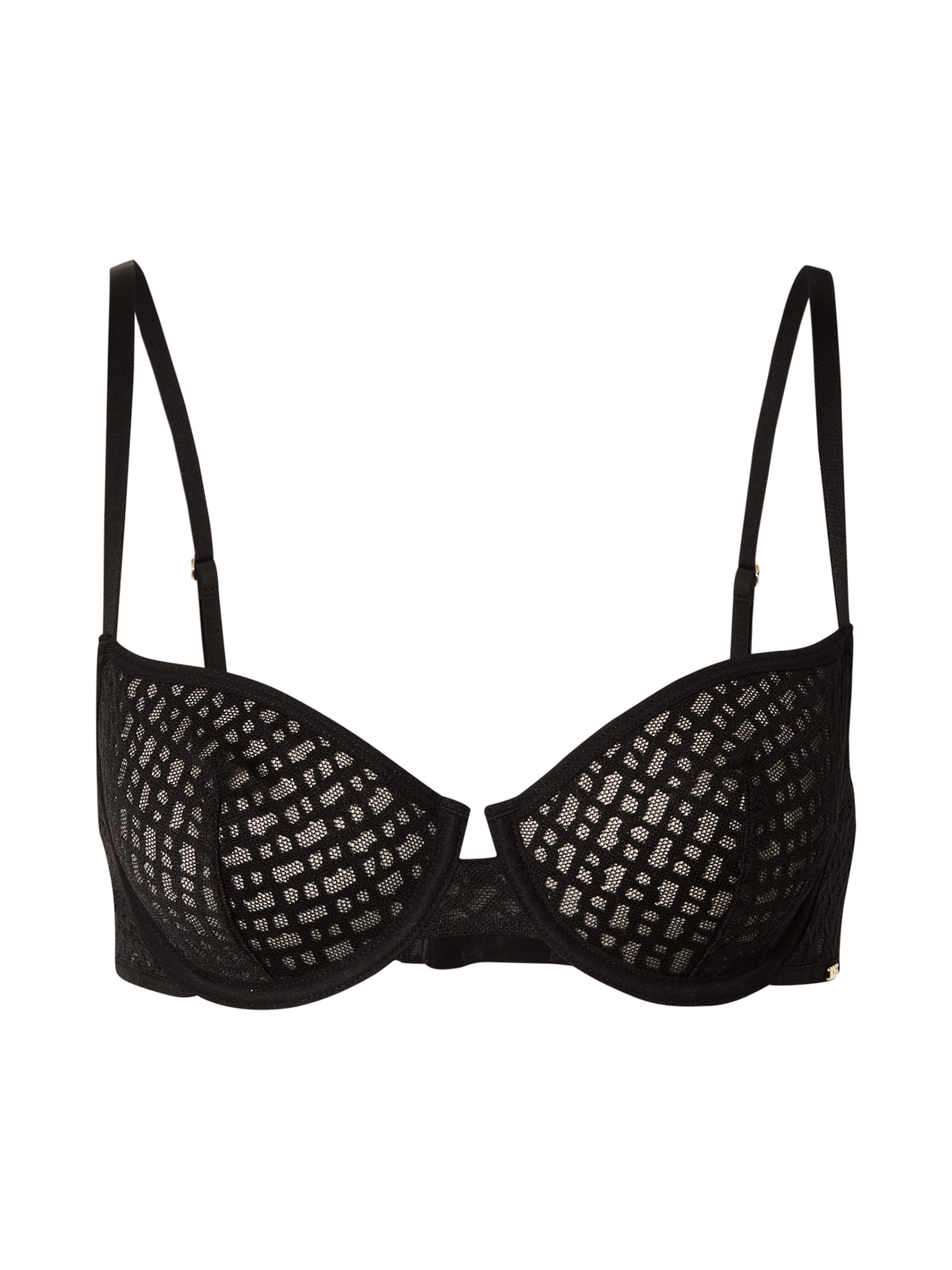 BOSS Balconette Behå i svart: framsida