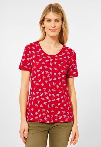 CECIL Shirt in Rood: voorkant