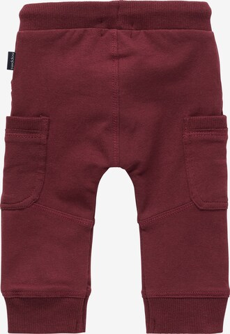 Tapered Pantaloni 'Jarkon' di Noppies in rosso