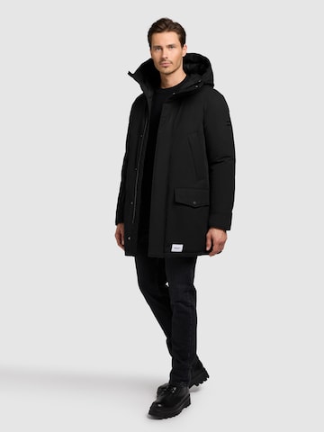 khujo Winter parka 'Kirk' in Black