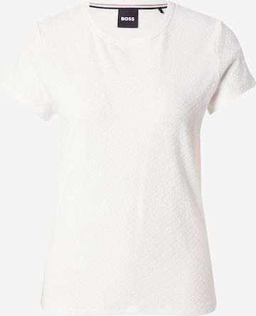 T-shirt 'Eventsy' BOSS Black en blanc : devant