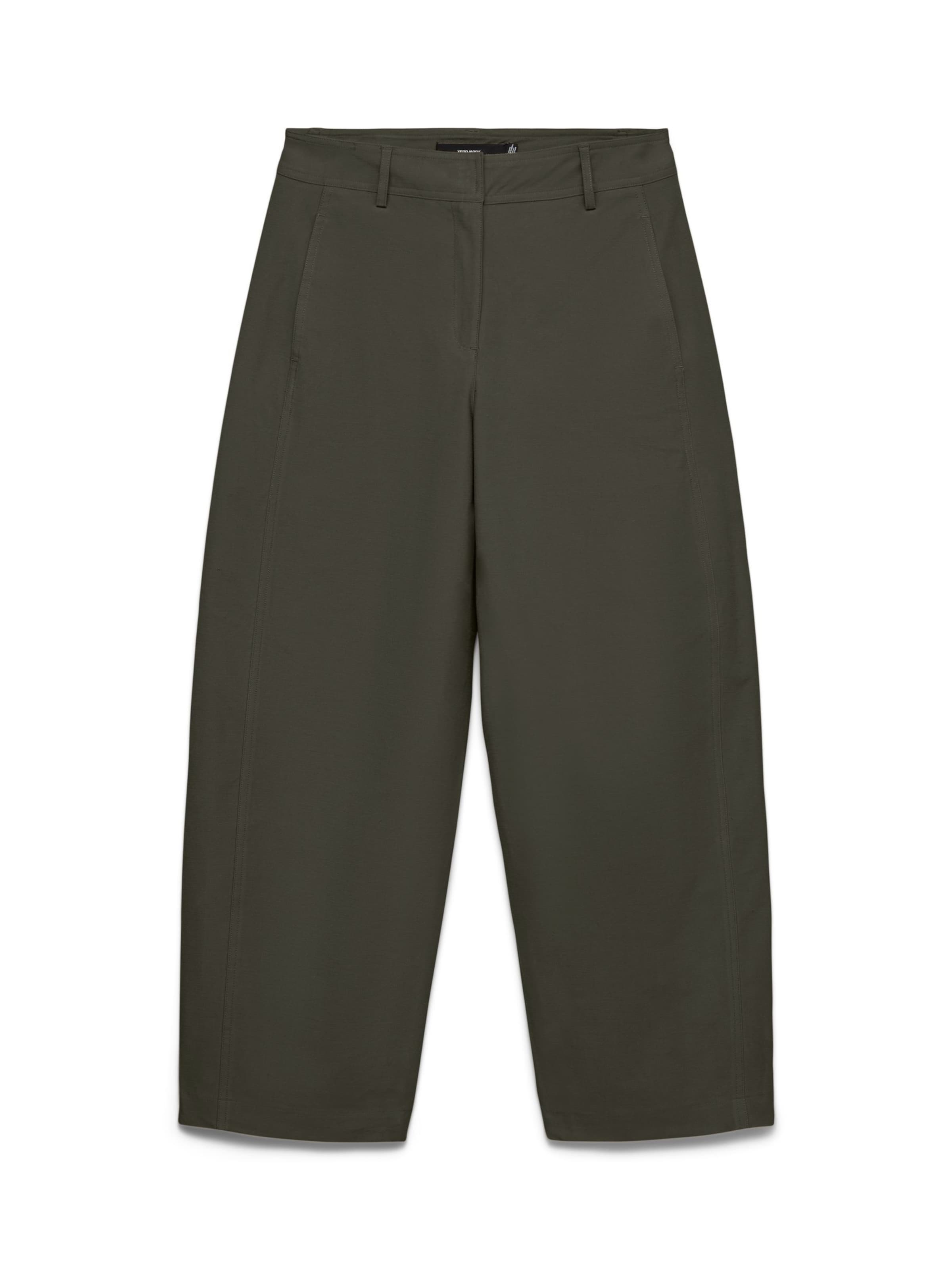 Vero Moda Curve Barrel Pants 'VMCSofia' in Green: front
