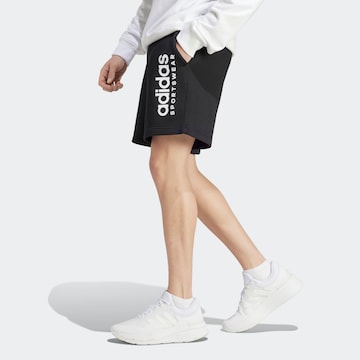 ADIDAS SPORTSWEAR Regular Urheiluhousut 'All Szn' värissä musta