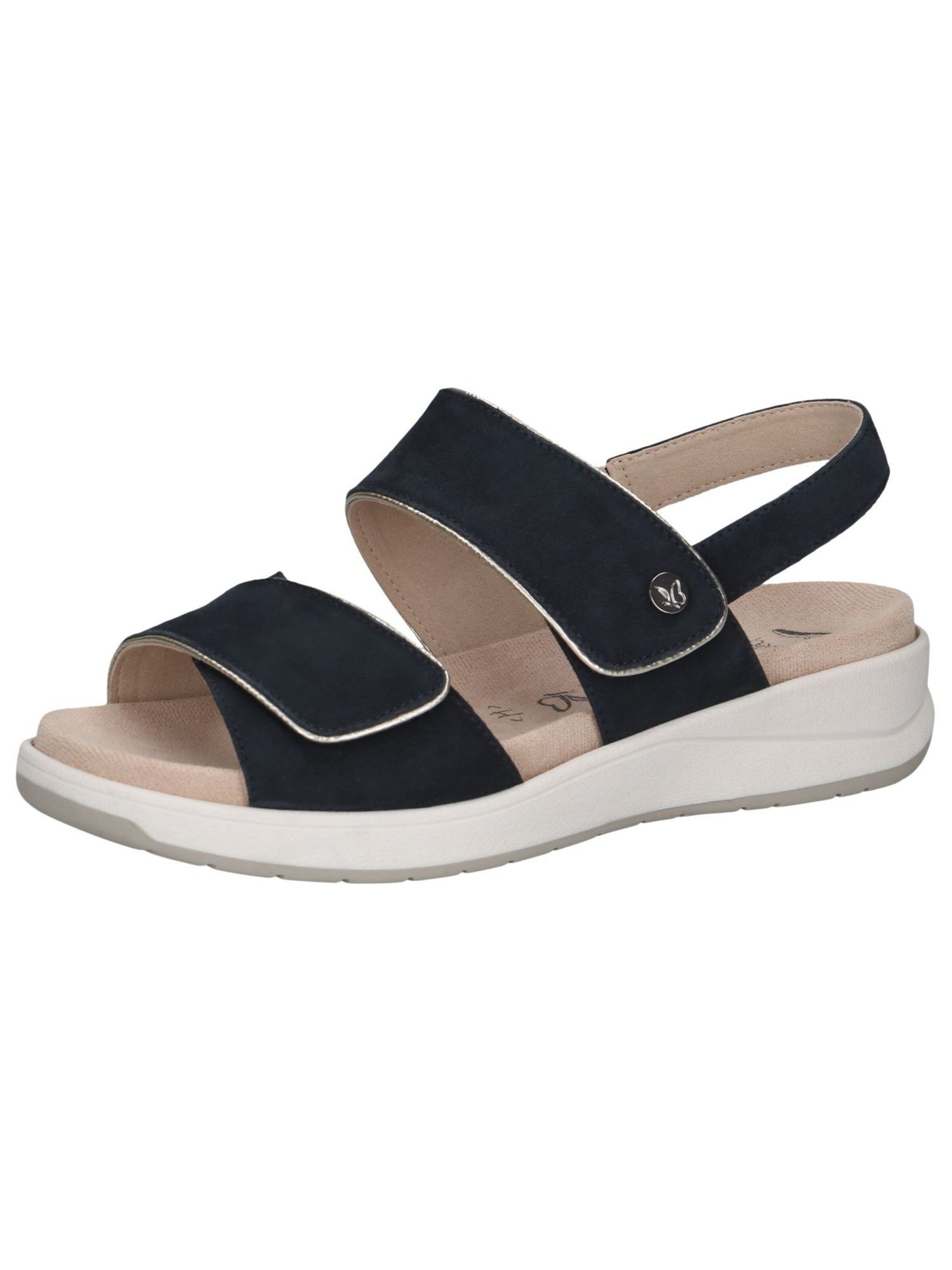 CAPRICE Sandale in Blau: Vorderseite