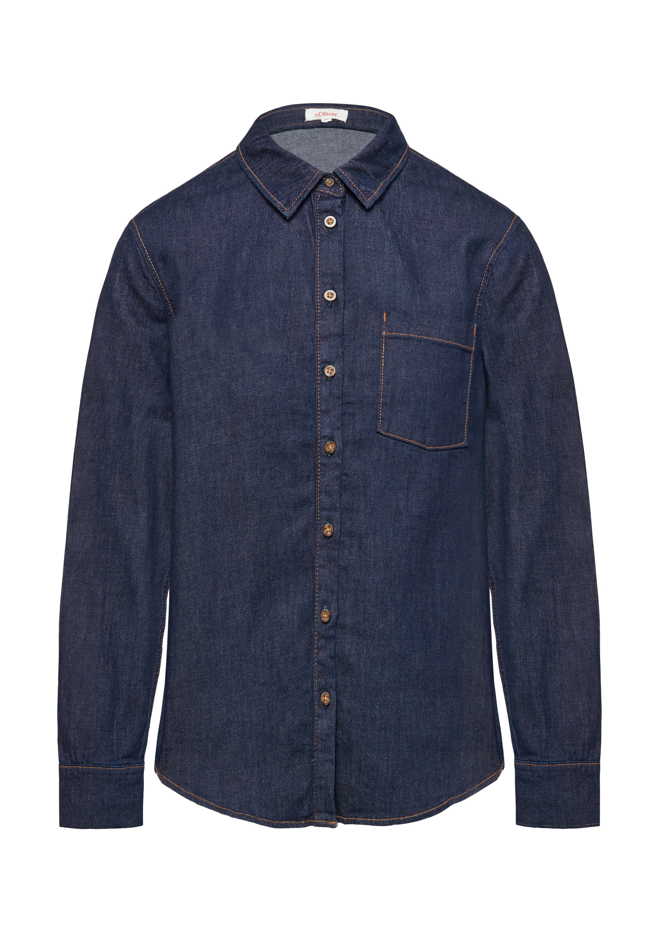 Chemisier s.Oliver en bleu : devant