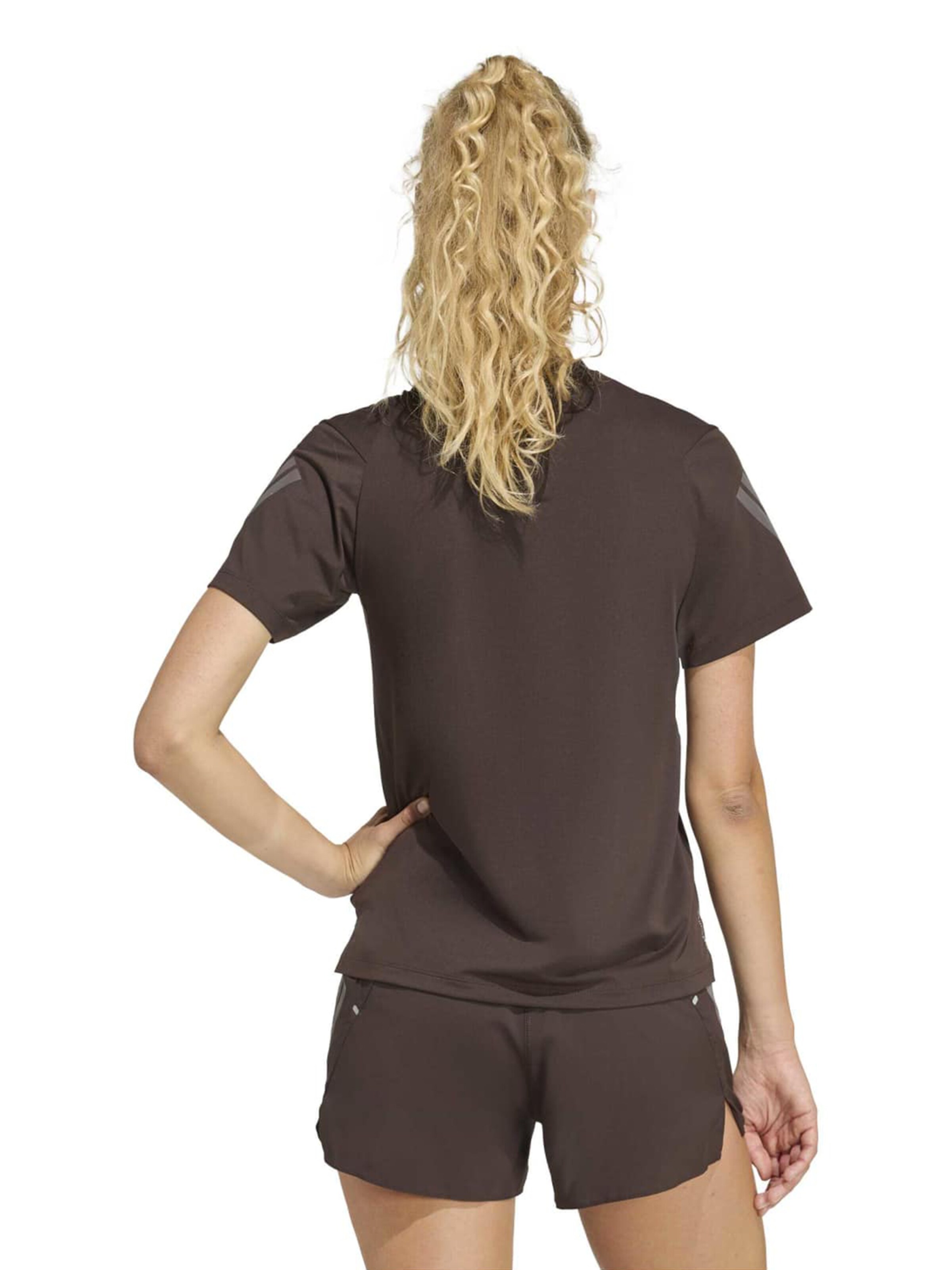 ADIDAS PERFORMANCE Performance shirt 'Adi365' in Brown
