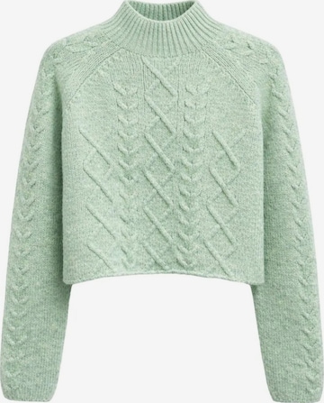 Pullover di MixRay in verde: frontale